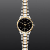 Tudor Style Automatic Black Dial Two Tone Steel Strap Watch for Men - M12713-0005 Buy Now By Tudor