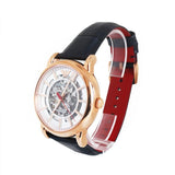 Emporio Armani Meccanico Silver Dial Blue Leather Strap Watch For Men - AR60009 Buy Now By Emporio Armani