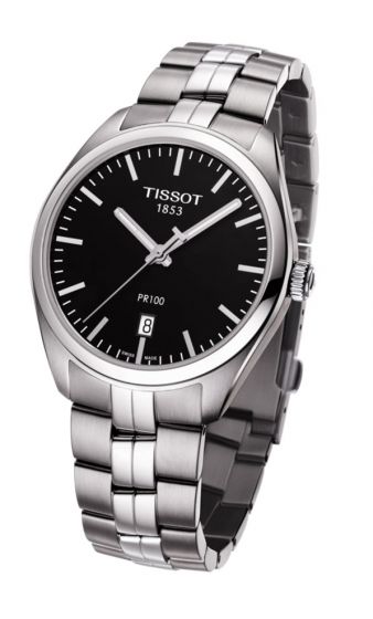 Tissot PR 100 Sport Chic Quartz Stainless Steel Watch For Men - T101.410.11.051.00 Buy Now By Tissot