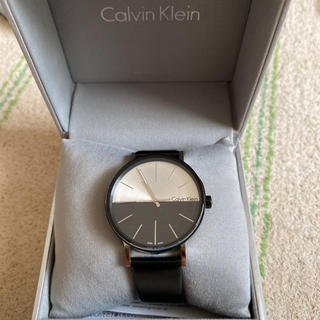 Calvin Klein Boost White Black Dial Black Leather Strap Watch for Men - K7Y21CCX Buy Now By Calvin Klein