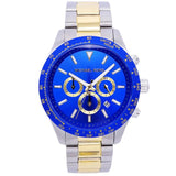 Michael Kors Layton Chronograph Blue Dial Two Tone Steel Strap Watch For Men - MK8825 Buy Now By Michael Kors