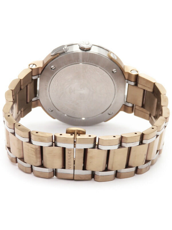 Versace V Extreme Chronograph White Dial Rose Gold Stainless Steel Watch for Women - VCN050017 Buy Now By Versace