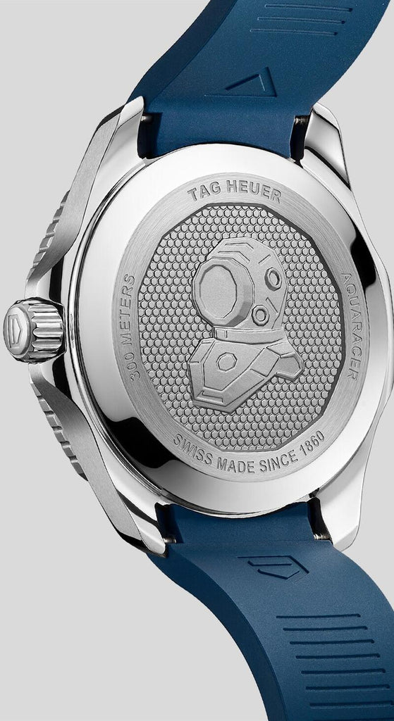 Tag Heuer Aquaracer Professional 300 GMT Automatic Blue Dial Blue Rubber Strap Watch for Men - WBP2010.FT6198 Buy Now By Tag Heuer