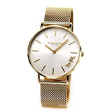 Coach Perry White Dial Gold Mesh Bracelet Watch for Women - 14503125 Buy Now By Coach