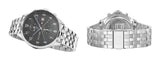 Tommy Hilfiger West Quartz Black Dial Silver Steel Strap Watch For Men - 1791707 Buy Now By Tommy Hilfiger
