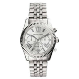 Michael Kors Lexington Silver Dial Silver Steel Strap Watch for Women - MK5555 Buy Now By Michael Kors
