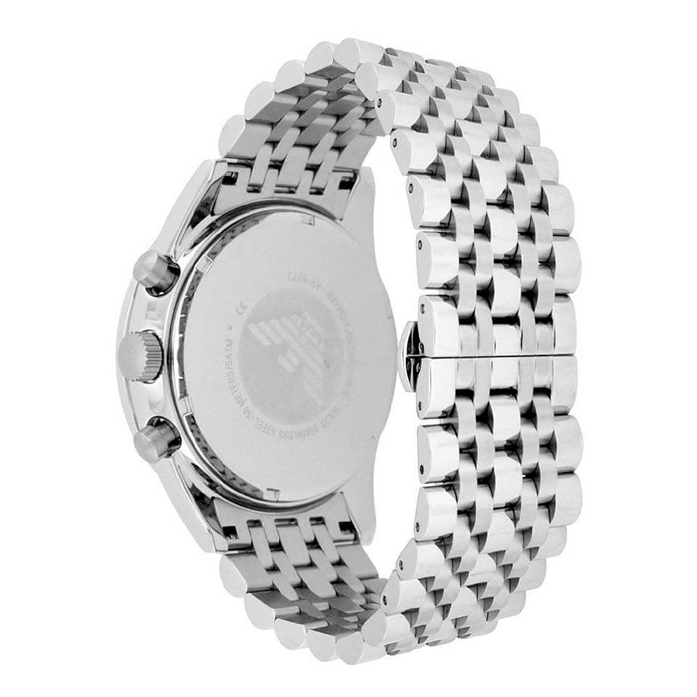 Emporio Armani Sportivo Chronograph Blue Stainless Steel Watch For Men - AR6072 Buy Now By Emporio Armani