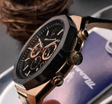 Maserati Stile Black Matte Dial Black Leather Strap Watch For Men - R8871642001 Buy Now By Maserati