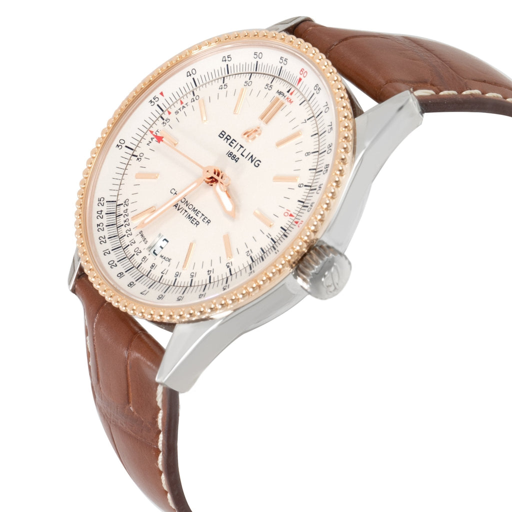 Breitling Navitimer Automatic 38mm Leather Strap Mens Watch - A17325211G1P1 Buy Now By Breitling