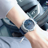 Salvatore Ferragamo F-80 Classic Blue Dial Blue Leather Strap Watch for Men - SFDT00719 Buy Now By Salvatore Ferragamo