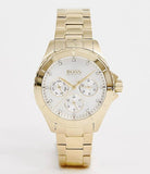 Hugo Boss Premiere White Dial Gold Steel Strap Watch for Women - 1502445 Buy Now By Hugo Boss