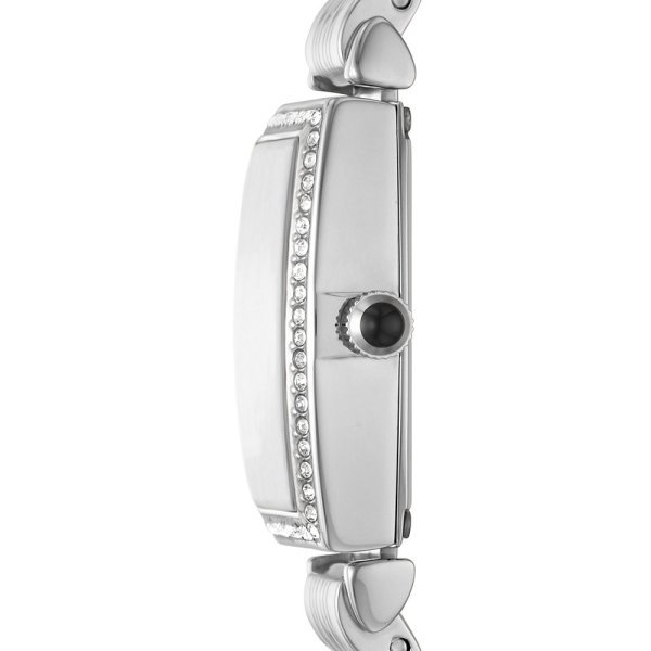 Emporio Armani Gianni T-Bar Quartz White Dial Silver Steel Strap Watch For Women - AR11405 Buy Now By Emporio Armani