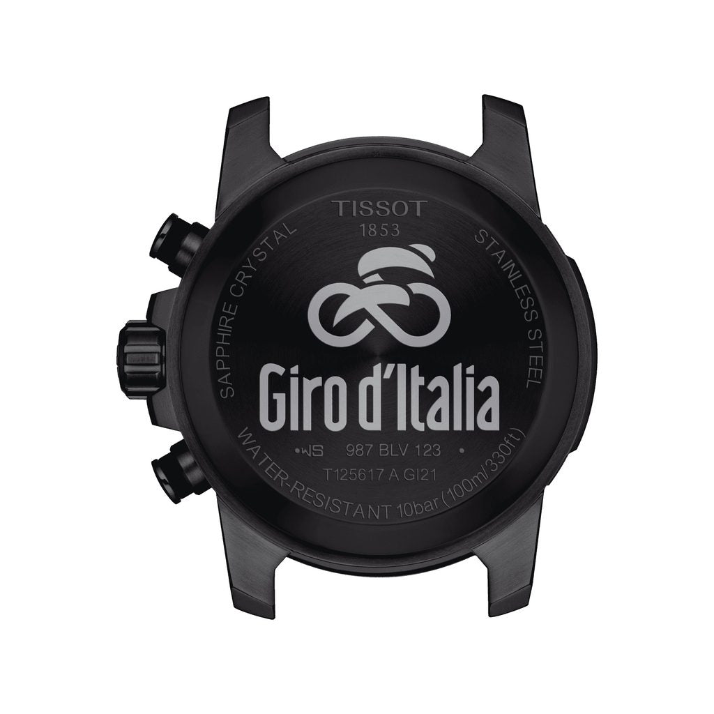 Tissot Supersport Chrono Giro D'Italia Black Dial Black Nylon Strap Watch for Men - T125.617.37.051.00 Buy Now By Tissot
