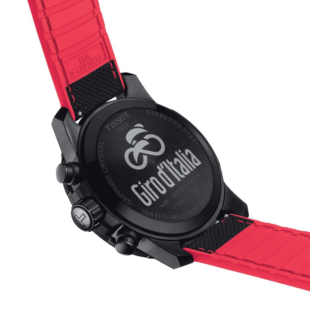 Tissot Supersport Chrono Giro D'Italia Black Dial Black Nylon Strap Watch for Men - T125.617.37.051.00 Buy Now By Tissot