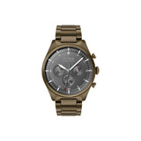 Hugo Boss Pioneer Quartz Gray Dial Brown Steel Strap Watch for Men - 1513715 Buy Now By Hugo Boss