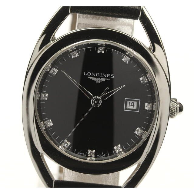 Longines Equestrian Quartz Diamond Black Dial Watch for Women - L6.136.4.57.0 Buy Now By Longines