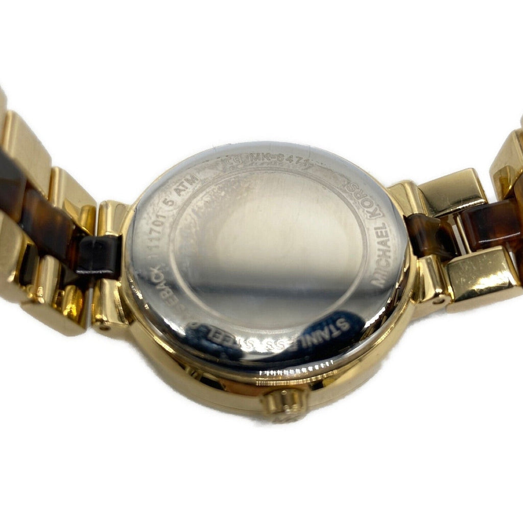 Michael Kors Garner Multifunction Gold Dial Two Tone Steel Strap Watch For Women - MK6471 Buy Now By Michael Kors