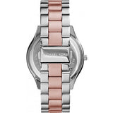 Michael Kors Runway White Dial Two Tone Stainless Steel Strp Watch for Women - MK3204A Buy Now By Michael Kors