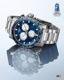 Tissot Supersport Chrono Blue Dial Silver Steel Strap Watch For Men - T125.617.11.041.00 Buy Now By Tissot