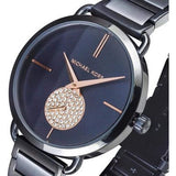 Michael Kors Portia Blue Dial Blue Stainless Steel Strap Watch for Women - MK3680 Buy Now By Michael Kors