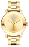 Movado Bold Gold Dial Yellow Gold Steel Strap Watch for Women - 3600104 Buy Now By Movado