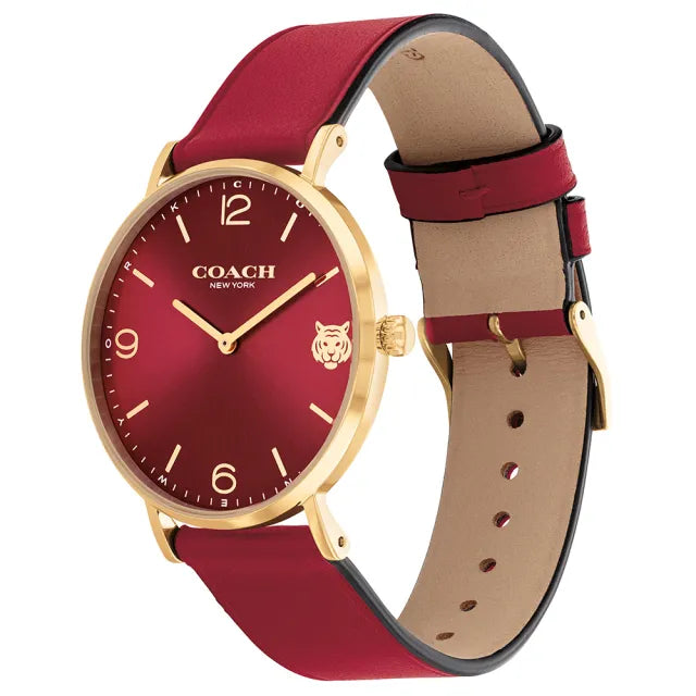 Coach Perry Red Dial Red Leather Strap Watch for Women - 14503867 Buy Now By Coach