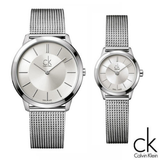 Calvin Klein Minimal White Dial Silver Mesh Bracelet Watch for Women - K3M23126 Buy Now By Calvin Klein