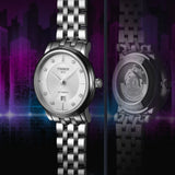 Tissot T Classic Carson Premium White Diamonds Dial Silver Steel Strap Watch for Women - T1222071103600 Buy Now By Tissot