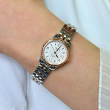 Tissot Le Locle Automatic Small Lady Silver Dial Two Tone Steel Strap Watch For Women - T41.2.183.33 Buy Now By Tissot