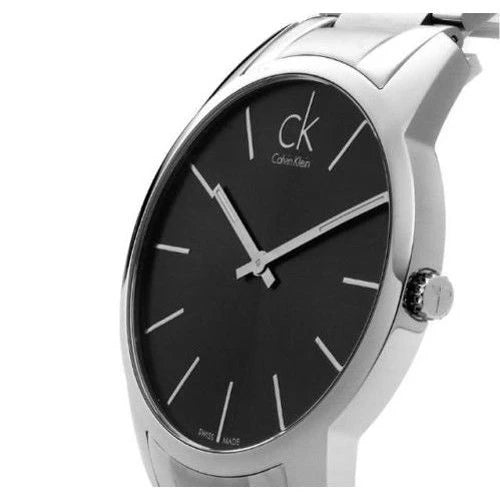 Calvin Klein City Black Dial Silver Steel Strap Watch for Men - K2G21161 Buy Now By Calvin Klein