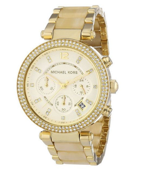 Michael Kors Parker Gold Dial Gold Steel Strap Watch for Women - MK5632 Buy Now By Michael Kors