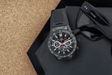 Tag Heuer Carrera Chronograph Steel & Ceramic Black Dial Black Rubber Strap Watch for Men - CBG2090.FT6145 Buy Now By Tag Heuer