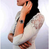 Swarovski Crystal Rose Black Dial Rose Gold Steel Strap Watch for Women - 5484050 Buy Now By Swarovski