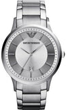Emporio Armani Classic Quartz Silver Dial Silver Steel Strap Watch For Men - AR2478 Buy Now By Emporio Armani