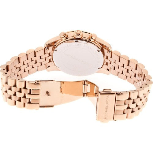 Michael Kors Lexington Rose Gold Dial Rose Gold Steel Strap Watch for Women - MK5569 Buy Now By Michael Kors