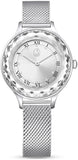 Swarovski Octea Nova Silver Dial Silver Mesh Strap Watch for Women - 5650039 Buy Now By Swarovski