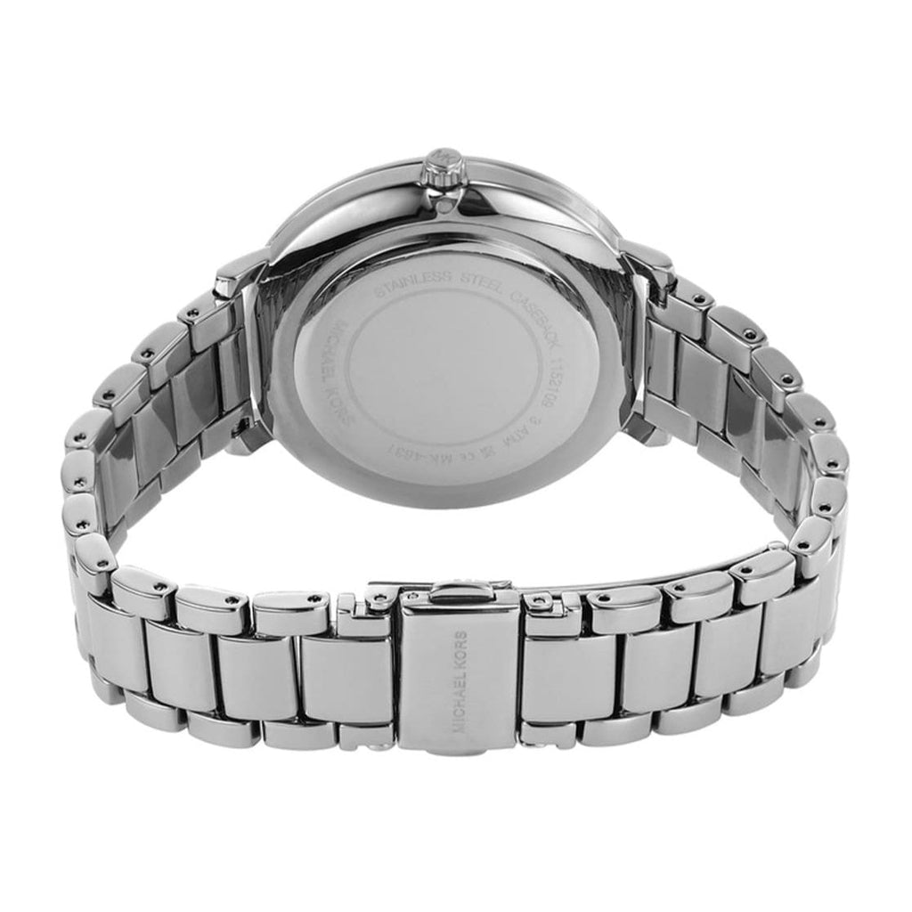 Michael Kors Pyper Three Hand Pink Dial Silver Steel Strap Watch For Women - MK4631 Buy Now By Michael Kors