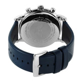 Emporio Armani Luigi Chronograph Blue Dial Blue Leather Strap Watch For Men - AR11451 Buy Now By Emporio Armani