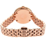 Emporio Armani Arianna Analog Mother of Pearl Dial Rose Gold Steel Strap Watch For Women - AR11196 Buy Now By Emporio Armani