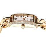 Michael Kors Emery Three Hand Silver Dial Gold Steel Strap Watch For Women - Mk7300 Buy Now By Michael Kors