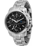 Maserati Successo Solar Edition Black Dial Silver Steel Strap Watch For Men - R8873645003 Buy Now By Maserati