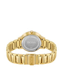 Hugo Boss Signature Gold Dial Gold Steel Strap Watch for Women - 1502541 Buy Now By Hugo Boss