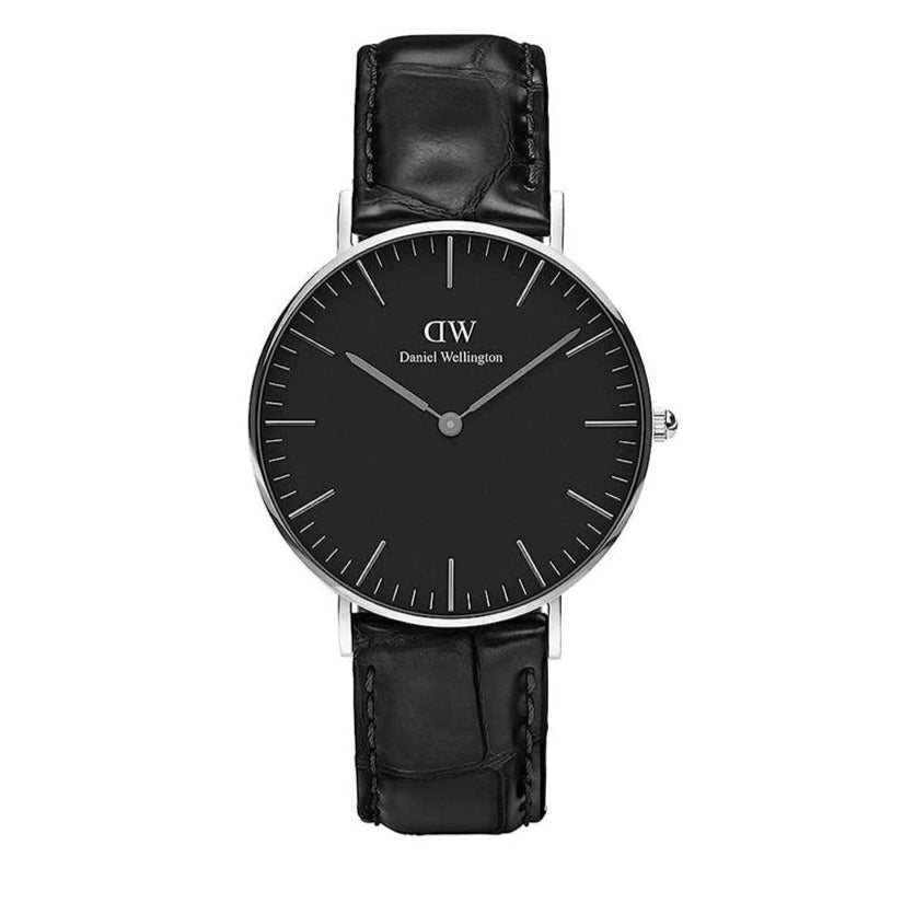Daniel Wellington Classic Reading Black Dial Black Leather Strap Watch For Women - DW00100147 Buy Now By Daniel Wellington
