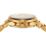 Michael Kors Runway Chronograph Gold Dial Gold Steel Strap Watch For Women - MK7326 Buy Now By Michael Kors