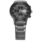 Emporio Armani Analog Chronograph Black Dial Black Steel Strap Watch For Men - AR11531 Buy Now By Emporio Armani