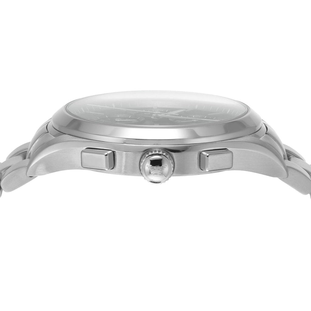 Emporio Armani Paolo Chronograph Green Dial Silver Steel Strap Watch For Men - AR11529 Buy Now By Emporio Armani