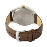 Armani Exchange Nico Quartz Blue Dial Brown Leather Strap Watch For Men - AX2334 Buy Now By Armani Exchange