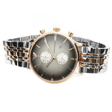 Emporio Armani Gianni Chronograph Grey Dial Two Tone Steel Strap Watch For Men - AR1721 Buy Now By Emporio Armani