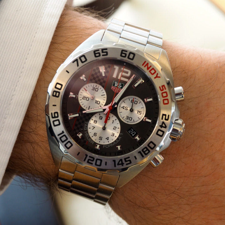 Tag Heuer Formula 1 Chronograph Grey Dial Silver Steel Strap Watch for Men - CAZ1114.BA0877 Buy Now By Tag Heuer