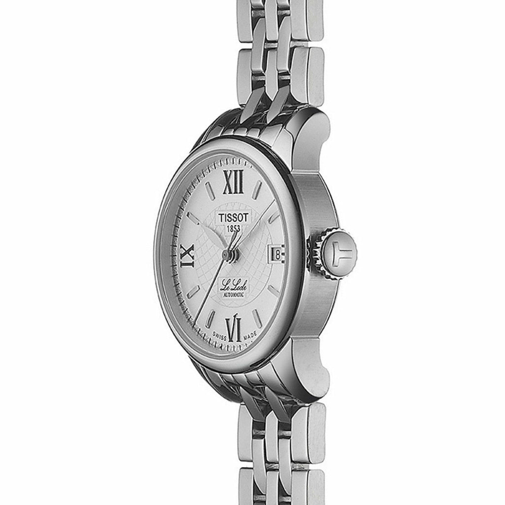Tissot Le Locle Small Automatic Silver Dial Silver Steel Strap Watch For Women - T41.1.183.33 Buy Now By Tissot